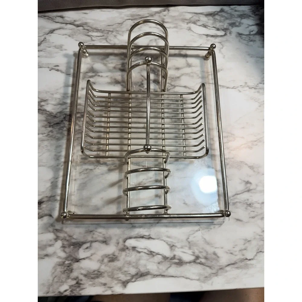 VTG International Silver Co. Silverware Buffet Caddy Holds Service for 12 (2592)